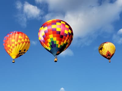 Passeio de Balão de Ar Quente