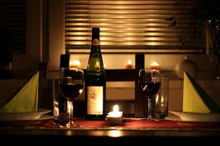 Romantisches Dinner